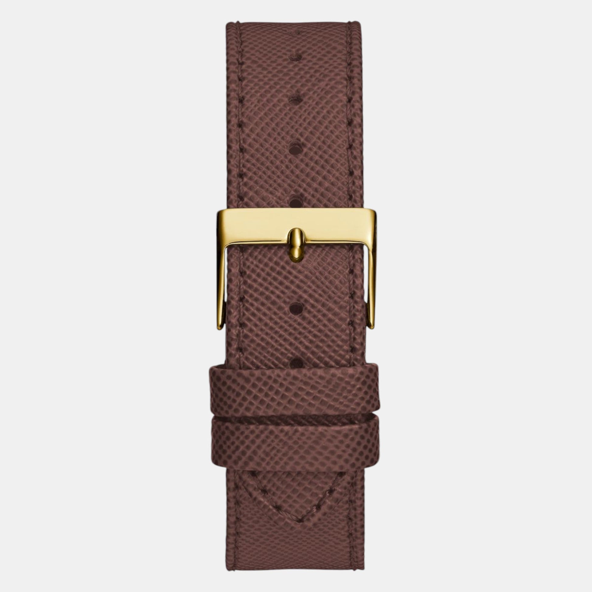 Glaze Women Quartz Brown Dial Multi-Function Leather Watch GW0753L3