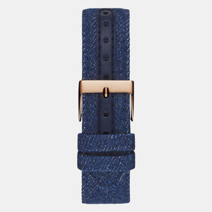 Glaze Women Quartz Blue Dial Multi-Function Denim Watch GW0753L5