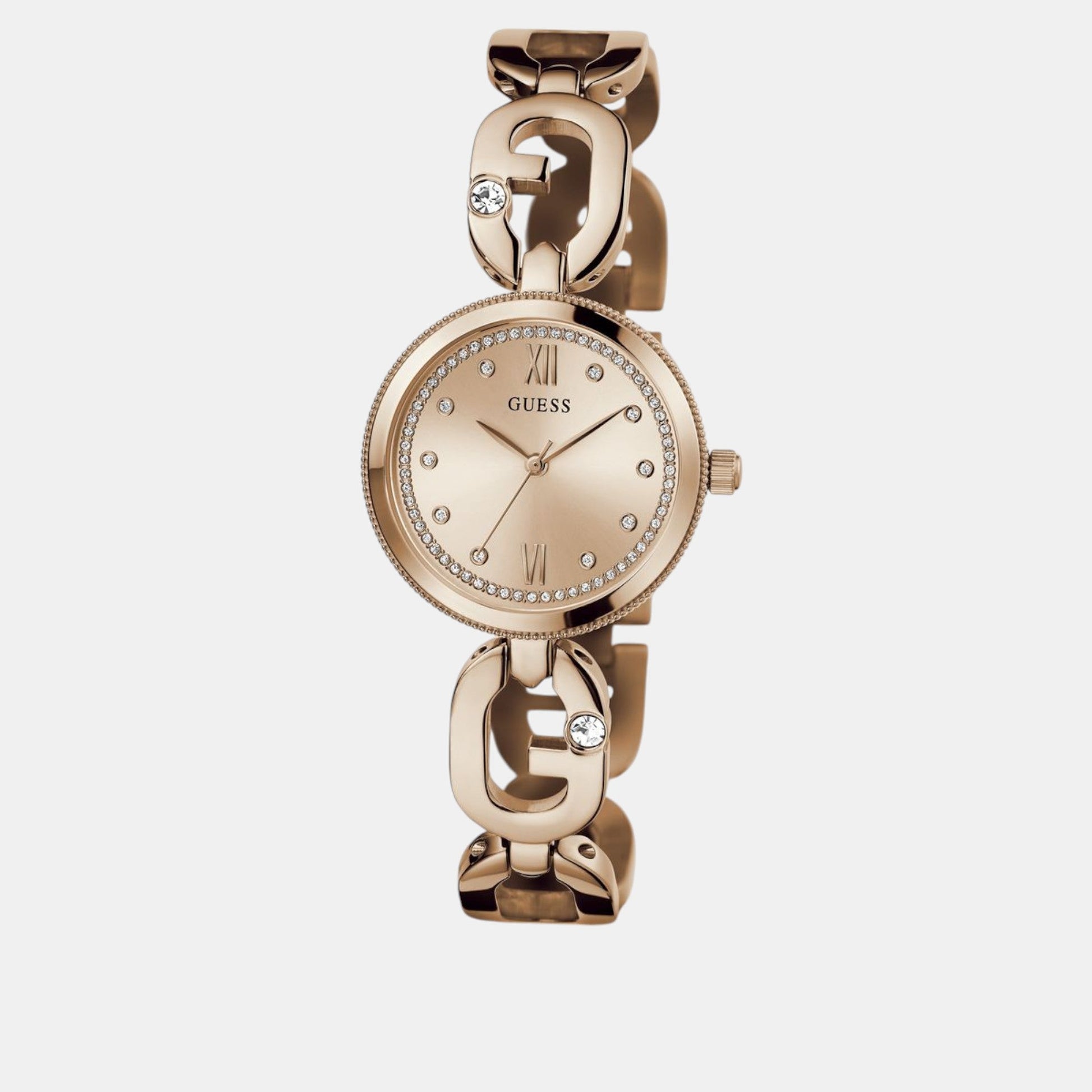 empower Women Quartz Rose Gold Dial Analog Stainless Steel Watch GW0759L3