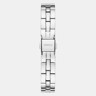 Array Women Quartz Silver Dial Analog Stainless Steel Watch GW0762L1