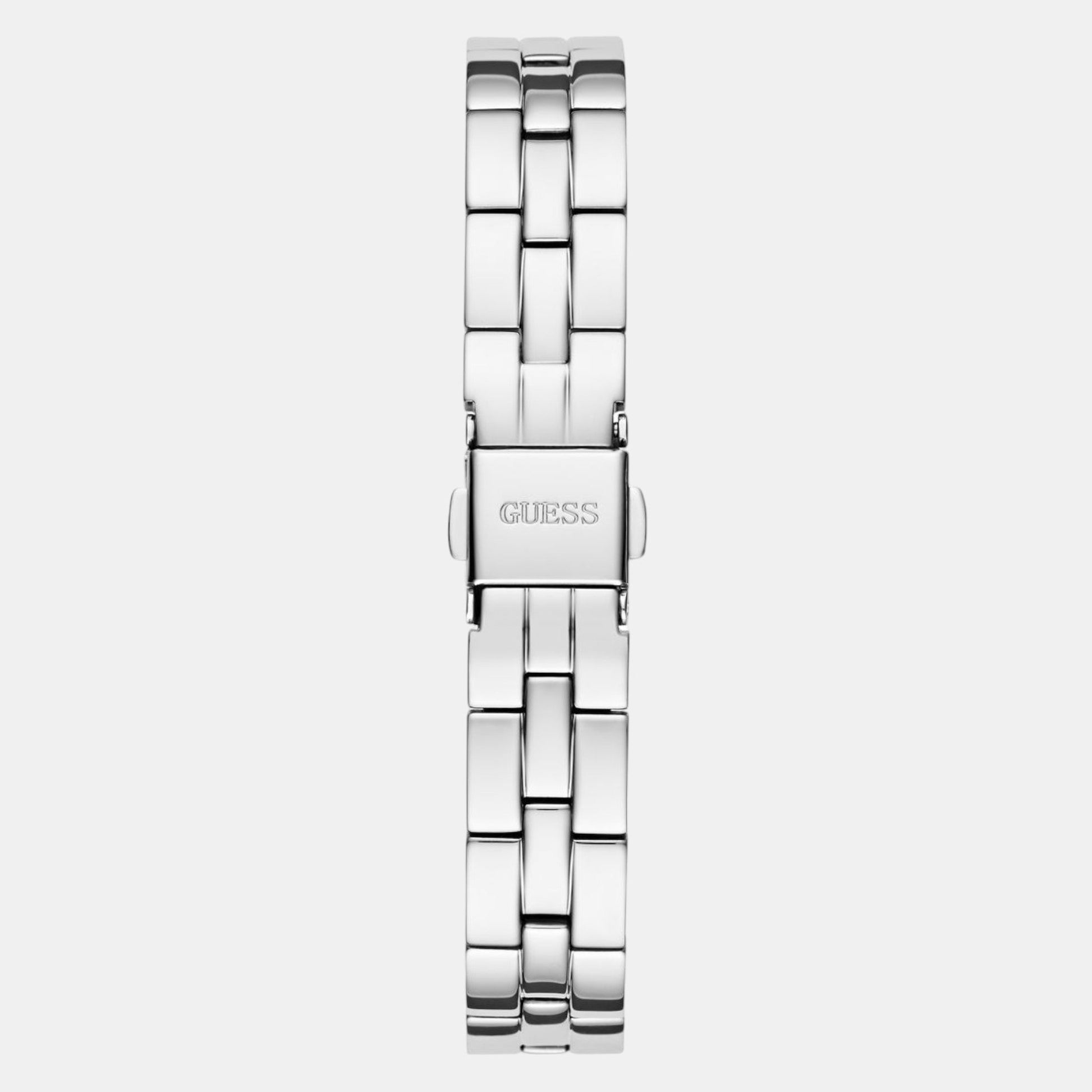 Array Women Quartz Silver Dial Analog Stainless Steel Watch GW0762L1