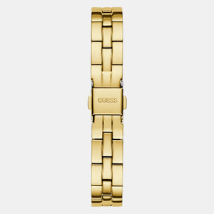 Array Women Quartz Champagne Dial Analog Stainless Steel Watch GW0762L2