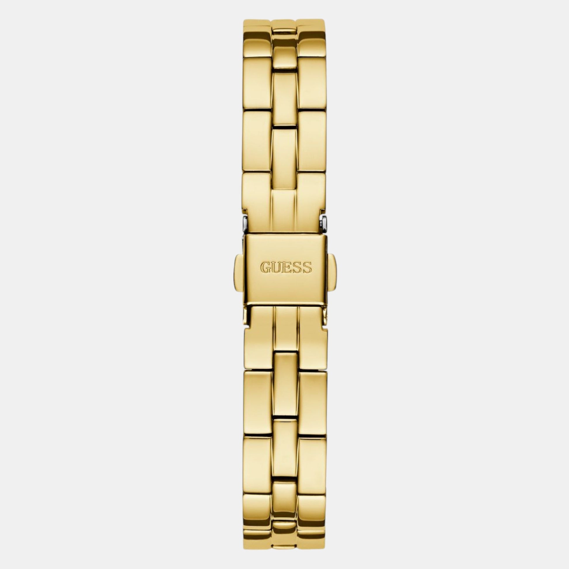 Array Women Quartz Champagne Dial Analog Stainless Steel Watch GW0762L2