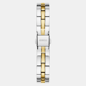 Array Women Quartz Silver Dial Analog Stainless Steel Watch GW0762L5