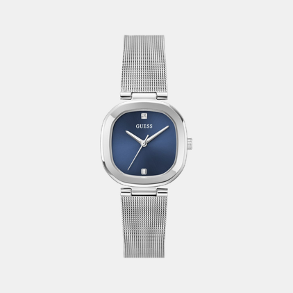 Guess Dress Women Quartz Blue Dial Analog Mesh Watch GW0768L1