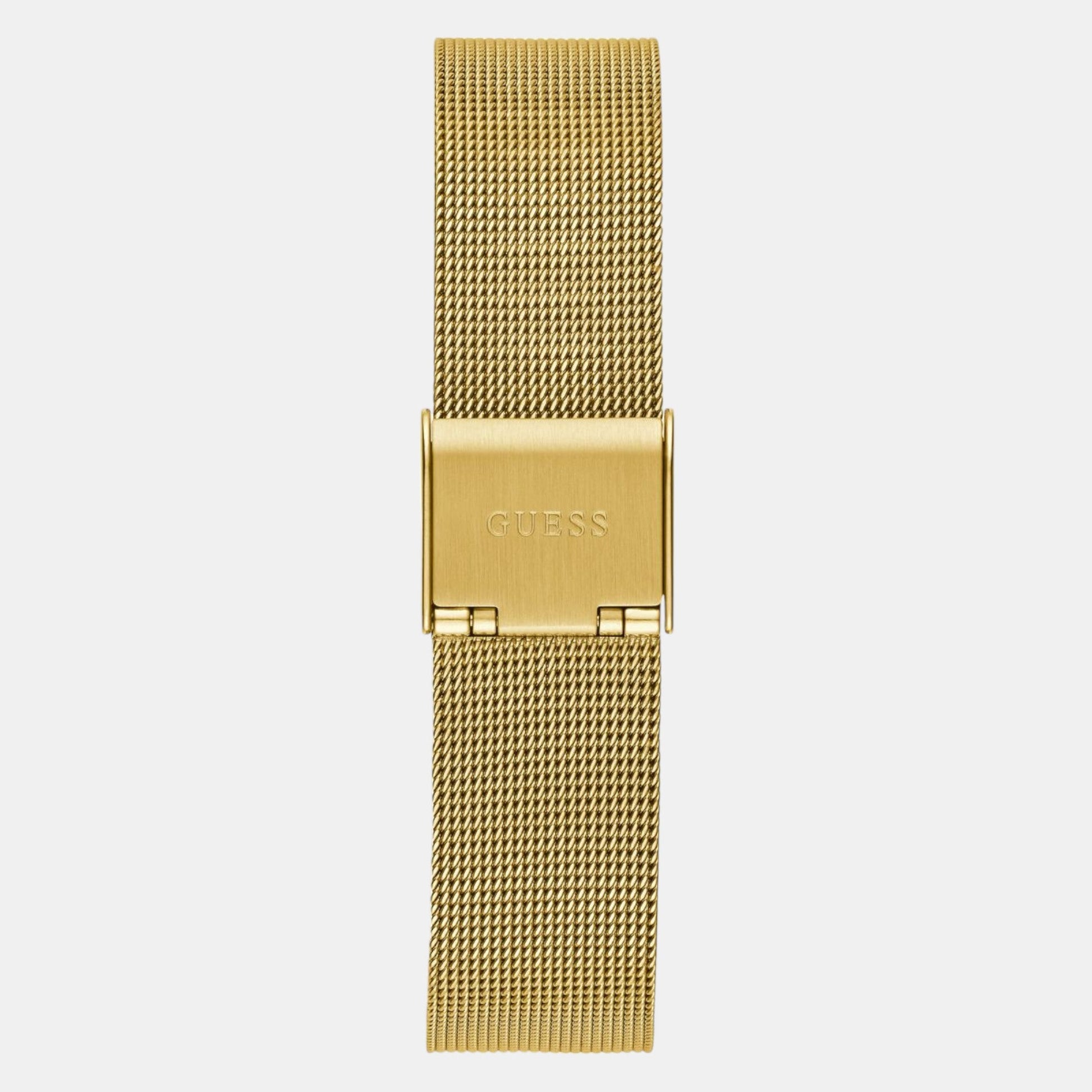Guess Dress Women Quartz Green Dial Analog Mesh Watch GW0768L2