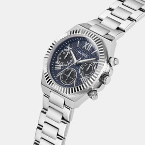 Guess Dress Women Quartz Blue Dial Chronograph Stainless Steel Watch GW0769L1