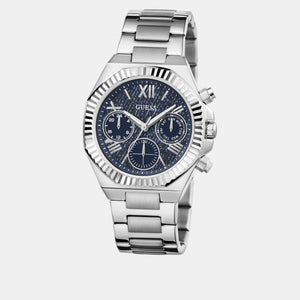 Guess Dress Women Quartz Blue Dial Chronograph Stainless Steel Watch GW0769L1