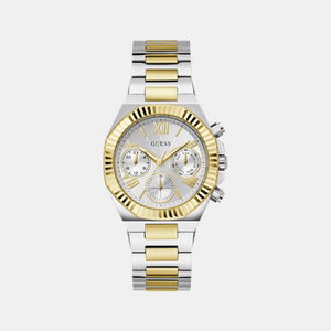 Equality Women Quartz Silver Dial Chronograph Stainless Steel Watch GW0769L3