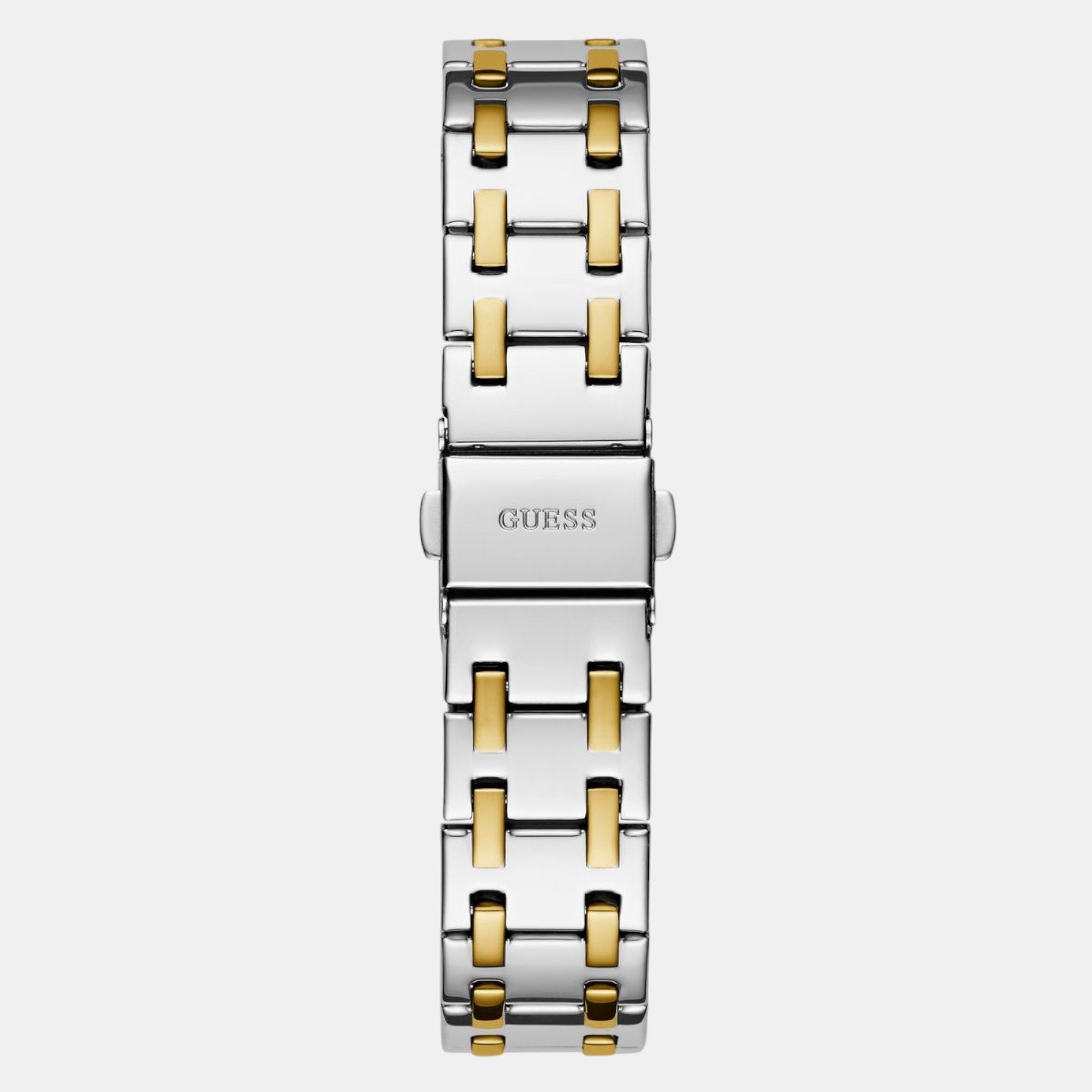 Desire Women Quartz Black Dial Analog Stainless Steel Watch GW0770L4