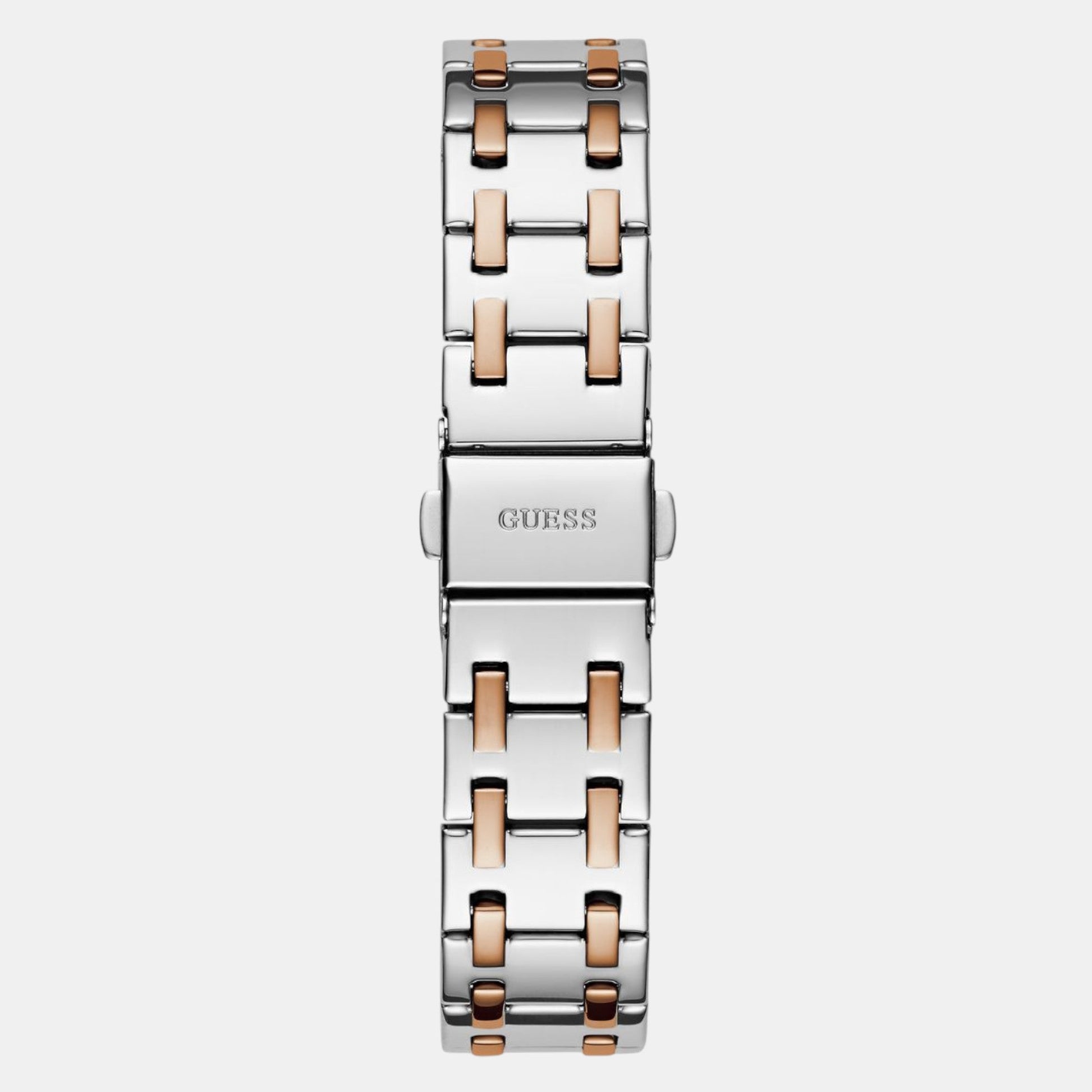 Desire Women Quartz White Dial Analog Stainless Steel Watch GW0770L5