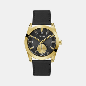 Greyson Men Quartz Black Dial Analog Leather Watch GW0793G2