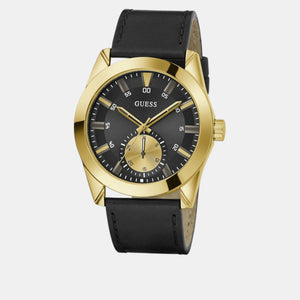 Greyson Men Quartz Black Dial Analog Leather Watch GW0793G2