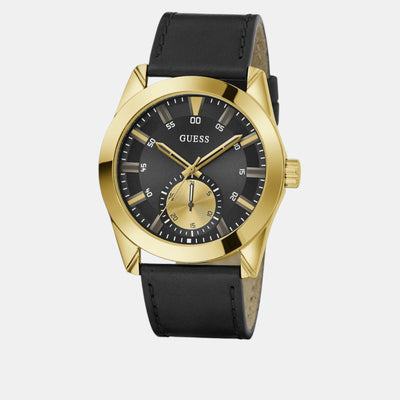 Greyson Men Quartz Black Dial Analog Leather Watch GW0793G2