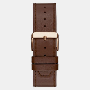 Greyson Men Quartz Grey Dial Multi-Function Leather Watch GW0793G3