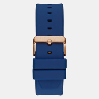 Guess Sport Men Quartz Blue Dial Multi-Function Silicone Watch GW0803G2