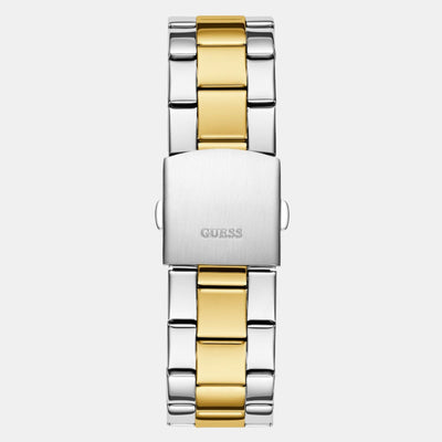 Guess Sport Men Quartz Green Dial Analog Stainless Steel Watch GW0804G4