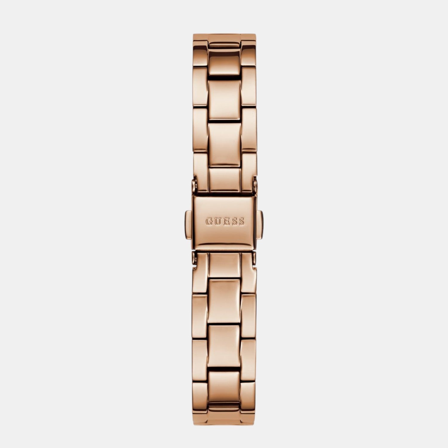 Guess Bejeweled Women Quartz Pink Dial Analog Stainless Steel Watch GW0839L3