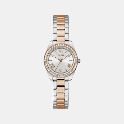 Guess Dress Women Quartz Silver Dial Analog Stainless Steel Watch GW0841L3