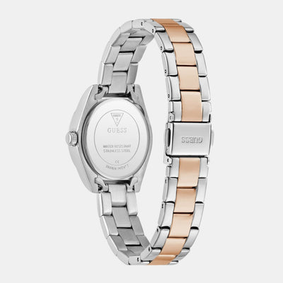 Guess Dress Women Quartz Silver Dial Analog Stainless Steel Watch GW0841L3