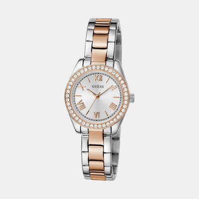 Guess Dress Women Quartz Silver Dial Analog Stainless Steel Watch GW0841L3