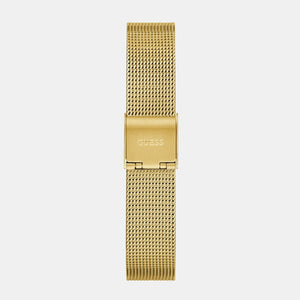 Guess Dress Women Quartz Champagne Dial Analog Mesh Watch GW0842L2