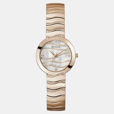 Guess Dress Men Quartz White Dial Analog Stainless Steel Watch GW0871L3