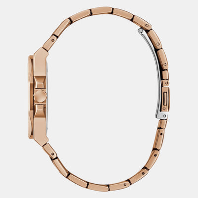 Guess Dress Women Quartz Rose Gold Dial Analog Stainless Steel Watch GW0873L3