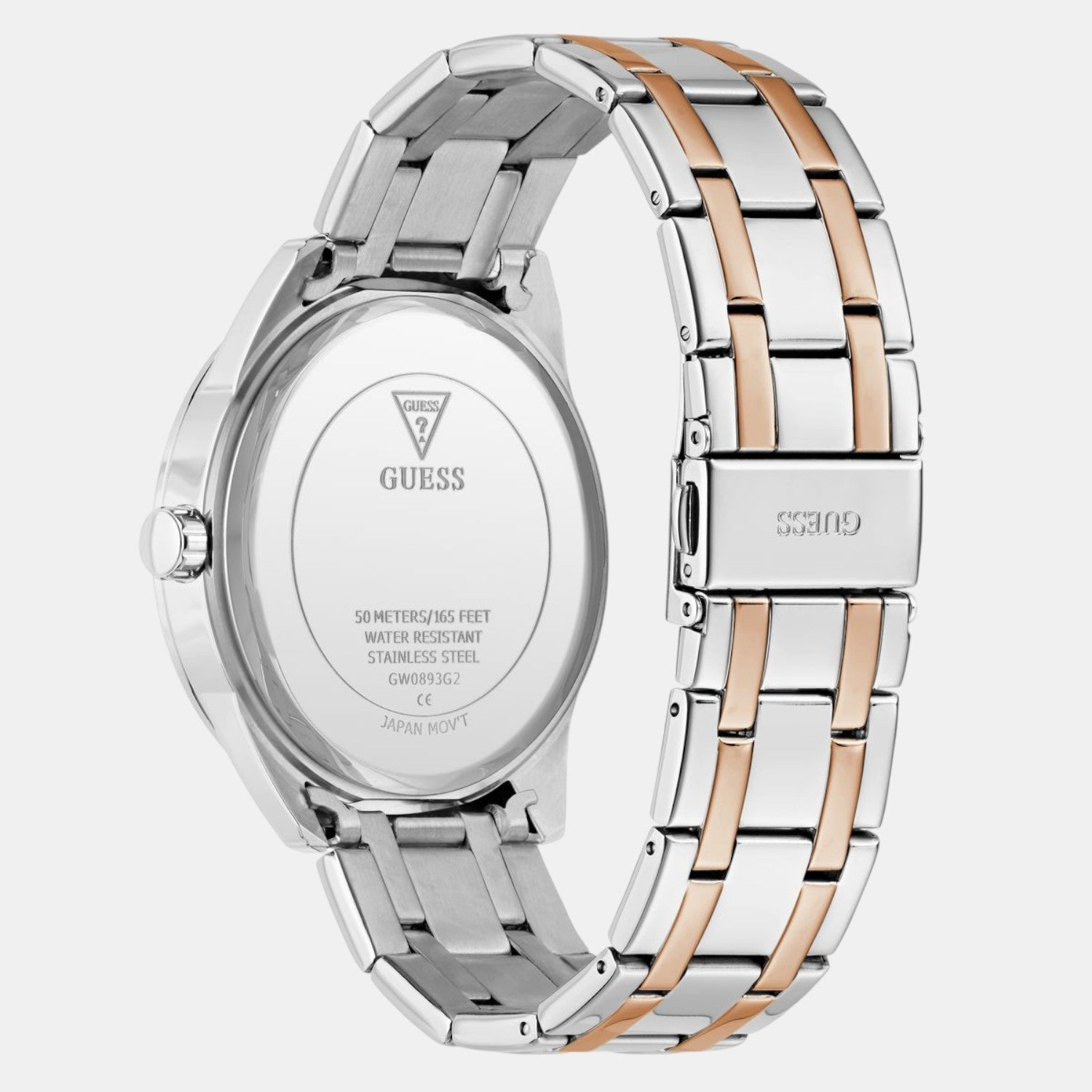 Guess Dress Women Quartz Blue Dial Analog Stainless Steel Watch GW0893G2
