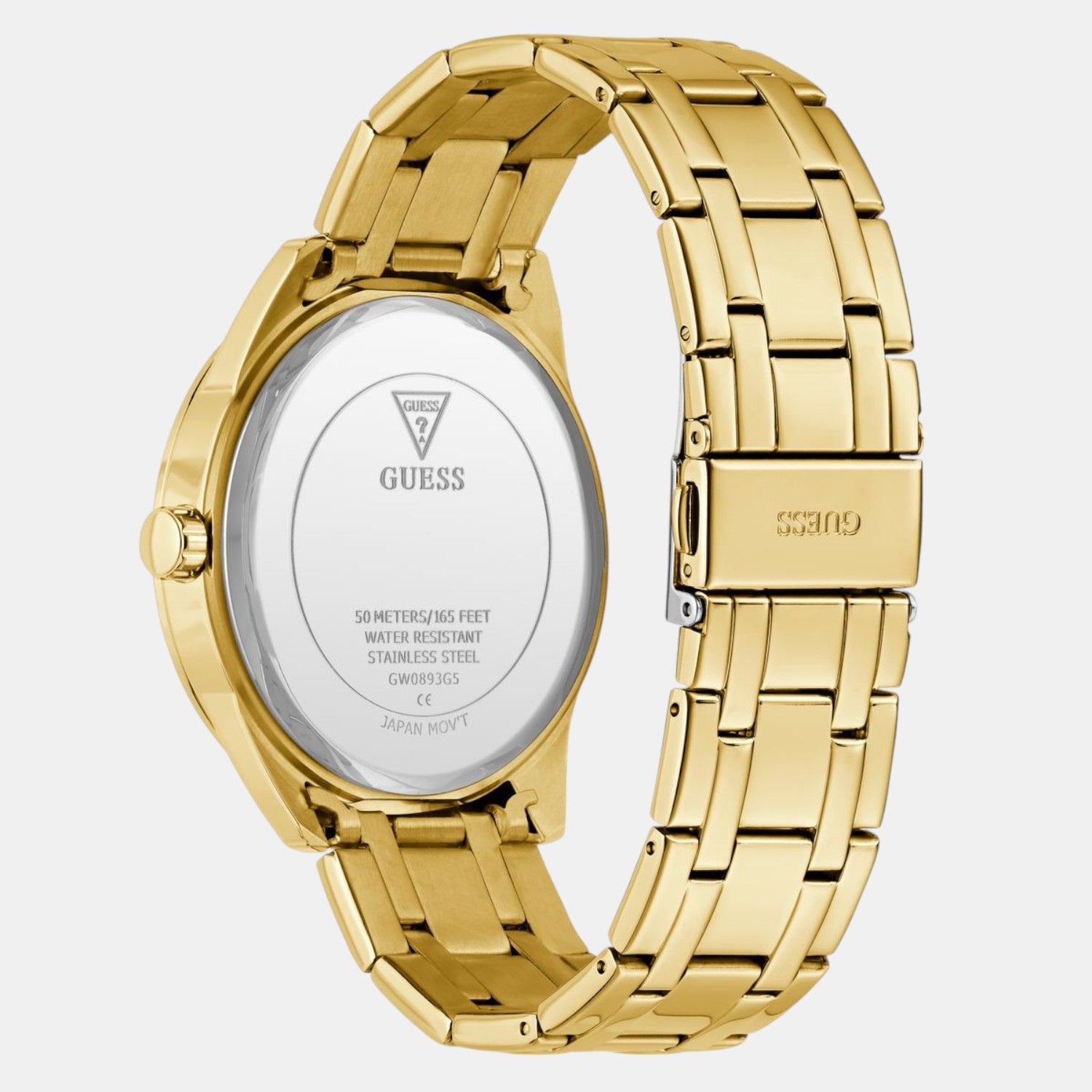Guess Dress Women Quartz Blue Dial Analog Stainless Steel Watch GW0893G5