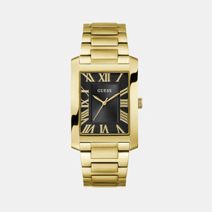 Clyde Men Quartz Black Dial Analog Mesh Watch GW0896G2