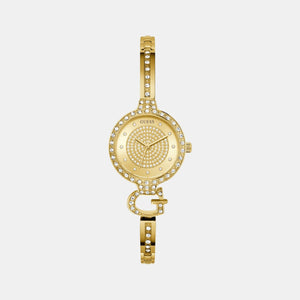 Giselle Women Quartz Champagne Dial Analog Recycled Steel Watch GW0929L2