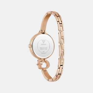 Giselle Women Quartz Rose Gold Dial Analog Recycled Steel Watch GW0929L3