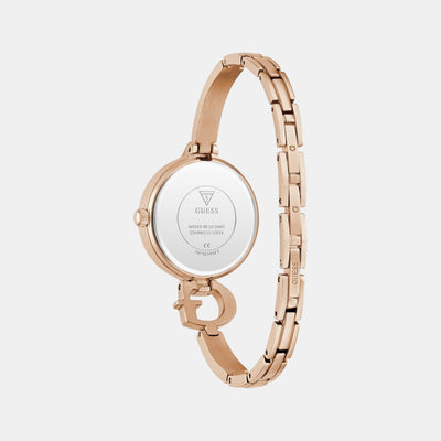 Giselle Women Quartz Rose Gold Dial Analog Recycled Steel Watch GW0929L3