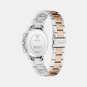 Dress Women Quartz Red Dial Multi-Function Stainless Steel Watch GW0933L5