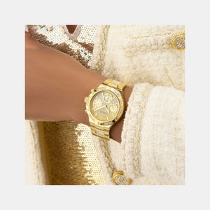 Harlow Women Quartz Ombre Dial Multi-Function Stainless Steel Watch GW0950L2