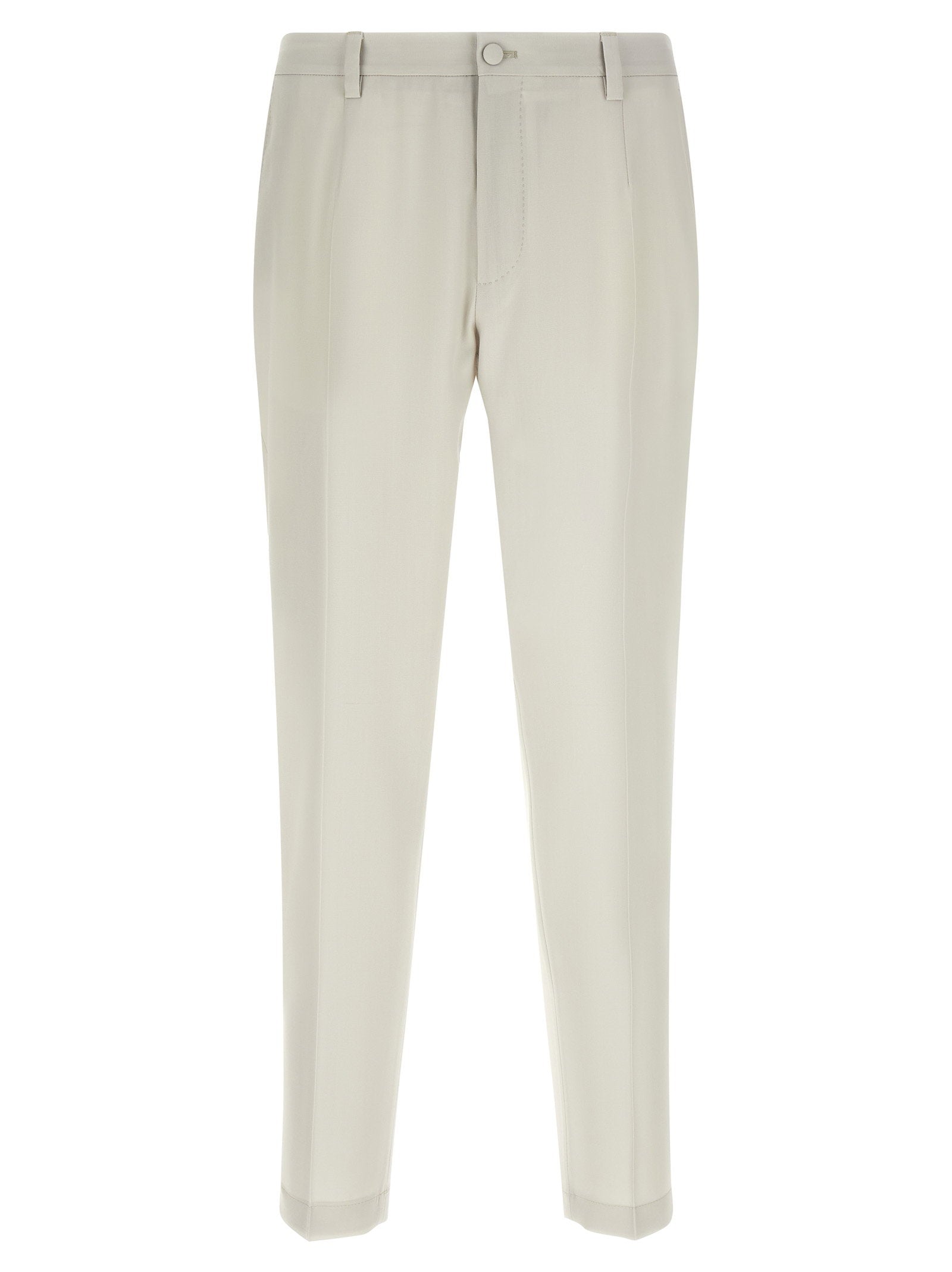 Dolce & Gabbana Poplin Wool Pants