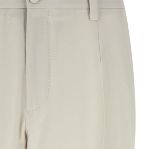 Dolce & Gabbana Poplin Wool Pants