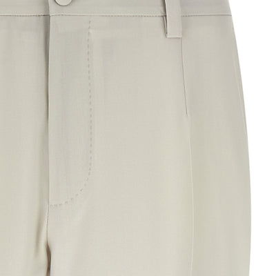 Dolce & Gabbana Poplin Wool Pants