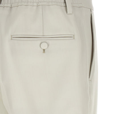 Dolce & Gabbana Poplin Wool Pants
