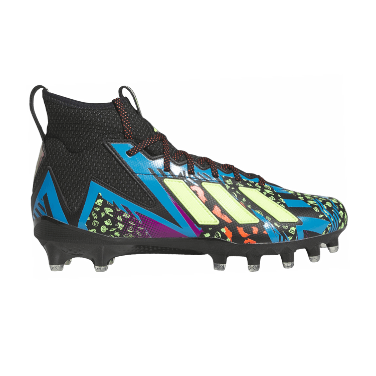 adidas Freak 23 Mismatch Core Black Team Shock Pink Team Solar Green