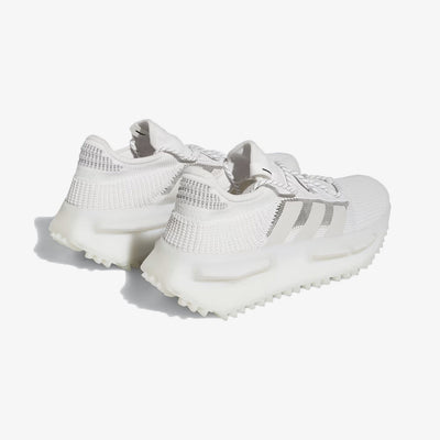 Adidas Originals | NMD_S1  { WHITE/GREY ONE
