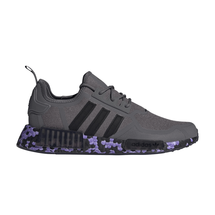 adidas NMD R1 Grey Purple Rush