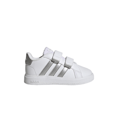 adidas Grand Court 2.0 Cloud White Matte Silver (TD)