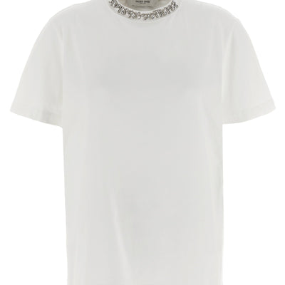 Golden Goose Crystal Crew Neck T-shirt