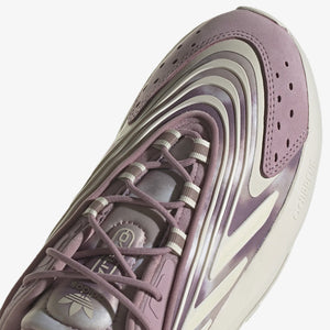 Adidas Originals | OZELIA  { WONDER WHITE/ALUMINIUM