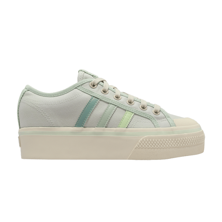 adidas Nizza Platform Lo Parley Almost Lime (Women's)