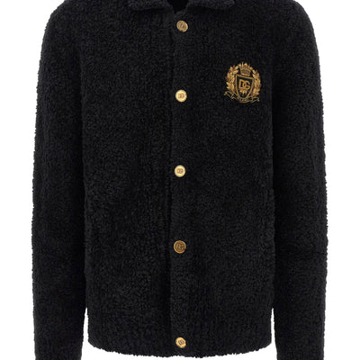 Dolce & Gabbana Heraldic Coat Of Arms Cardigan