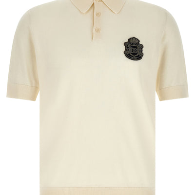 Dolce & Gabbana Dg Patch Polo Shirt