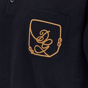 Dolce & Gabbana Logo Embroidery Polo Shirt